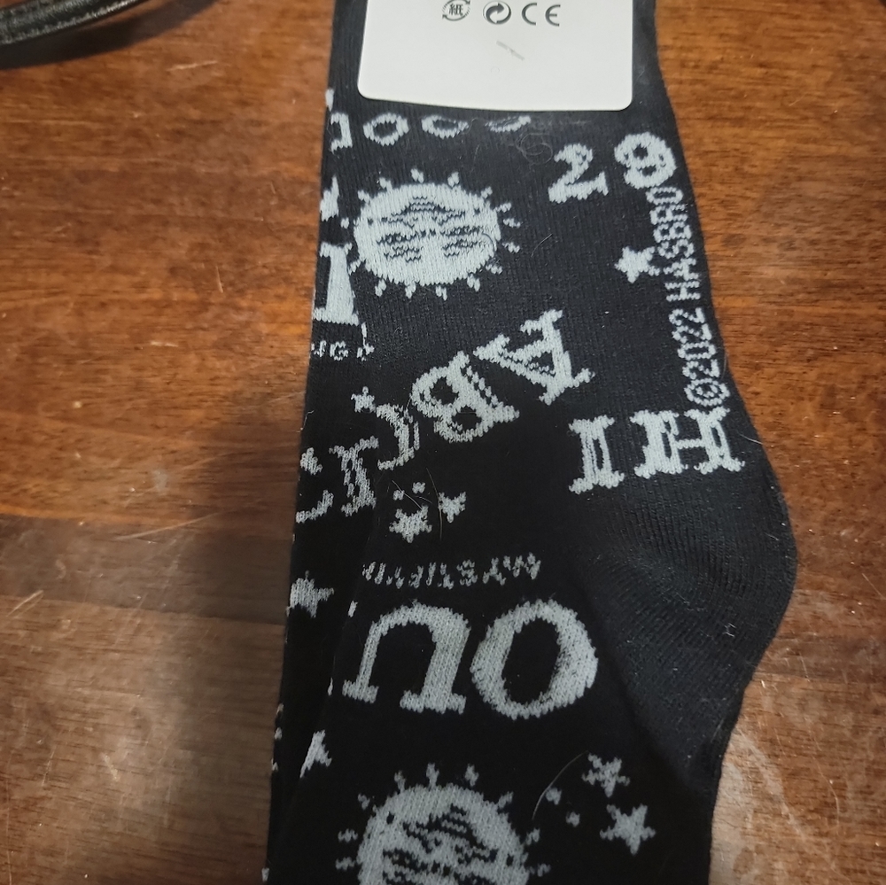 Ouija board socks